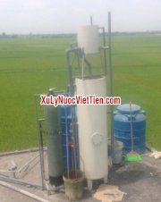 Hệ thống lọc nước giếng khoan gia đình tự động sục xả Việt Tiến