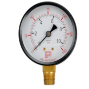 Đồng hồ áp suất thép, không dầu Pro Instrument P - 1.1/2 inch