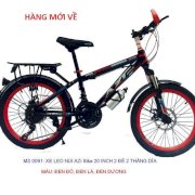 XE LEO NÚI AZI BIKE 20 INCH 2 ĐỀ 2 THẮNG DĨA - MS 0091