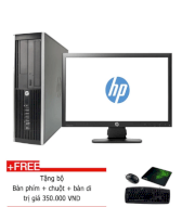 Máy Tính Để Bàn Hp Compaq 8000 Pro Sff (Core 2 Duo E8500 3.13GHz, Ram 8Gb, 120Gb Ssd, VGA Onboard, Màn hình 19.5 Inch, PC DOS)