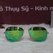 Kính mắt Ray Ban 3025 112/19 Aviator Green Mirored