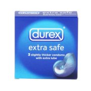 Bao cao su Durex Extra Safe hộp 3 cái
