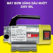 Máy bơm xăng dầu nhớt Inox 220V/200W/50L BXDN-Inox220v