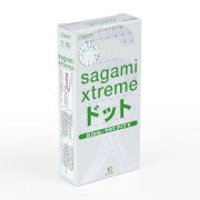 Bao cao su nhật bản có gai, gân Sagami Xtrêm White (hộp 10 chiếc)
