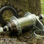 Cụm phanh chân phanh đạp ngược xe đạp Fixed Gear