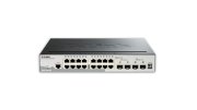 Switch D-Link DGS-1510-20/E 16-port 10/100/1000 Mbps (2 Gigabit SFP và 2 10G SFP+)