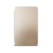 Bao da Samsung Galaxy Tab 4 7.0 T230 Kaku (Vàng nhạt)