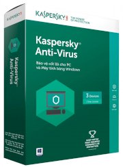 KAV- Kaspersky Antivirus 1PC 2017 ( có đĩa + vỏ hộp)