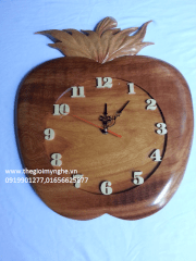 Đồng hồ treo tường kiểu trái táo 01