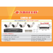 Camera Kit VDT-777IP 1.0.KIT 04 camera IP và 01 đầu ghi