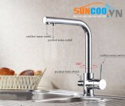 Vòi rửa bát 3 đường nước SunCoo SC805