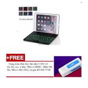 Bàn phím keyboard bluetooth iPad Air 2 iPad 6 màu đen
