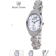 Đồng hồ Royal Crown 3814 dây đá