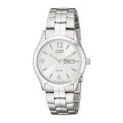 Đồng hồ nam Citizen Quartz Day Date Silver Tone Dial Mens Watch - BK3830-51A VN- B008FG77IO