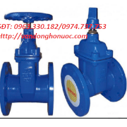 Van cổng ( Van cửa - Gate valves ) LYE - Malaysia, PN10 & PN16 mặt bích DN450 - 18"inch