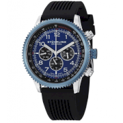 Đồng hồ Stuhrling Men's 858R.01 Concorso Swiss Quartz Rubber Strap Watch VN-B00FEDIPVY