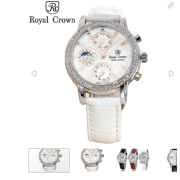 Đồng hồ Royal Crown 6420 dây da