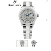 Đồng hồ Royal Crown Ceramic Watch 6412