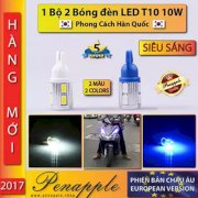 ĐÈN XE LED T10 A10 10W WHITE