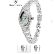 Đồng hồ Royal Crown 3651 dây đá