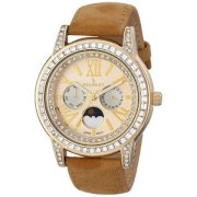Đồng hồ nữ Peugeot Women's Suede Strap Multifunction Crystal Dress Watch VN-B00FEQCWUG