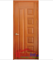 Cửa gỗ công nghiệp HDF Veneer Việt Đức VD.6B-SAPELE