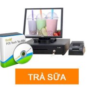 Trọn bộ máy tính tiền Pos GoodM dành cho trà sữa