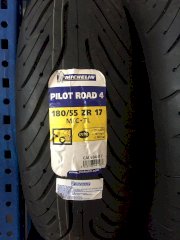 Lốp/vỏ xe máy Michelin Pilot Road 4 R 180/55-17 TL/TT
