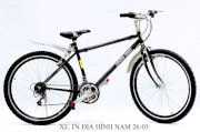 Xe đạp TN địa hình nam 26-03 Màu đen
