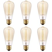 BỘ 6 BÓNG - Đèn Edison Vintage SGB35ST64 40W E27