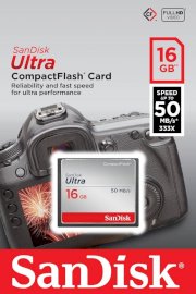 Sandisk Ultra CF 16GB (333x-50MB/s)