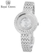 Đồng hồ nữ chính hãng Royal Crown 3628 dây thép