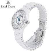 Đồng hồ nữ chính hãng Royal Crown 3821L dây ceramic