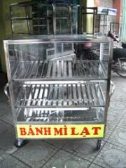 Tủ bán bánh mì inox Hải Minh HM0615
