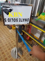 Rào chắn di động cắm biển thông báo KBN.2M-A3