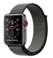 Đồng hồ thông minh Apple Watch Series 3 42mm Space Gray Aluminum Case with Dark Olive Sport Loop