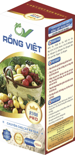 Phân bón sinh học Rồng Việt RV08 Pro - chuyên dành cho cây ăn quả