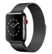 Đồng hồ thông minh Apple Watch Series 3 42mm Space Black Stainless Steel Case with Space Black Milanese Loop