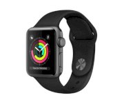 Đồng hồ thông minh Apple Watch Series 3 38mm Space Gray Aluminum Case with Black Sport Band