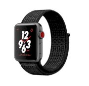 Đồng hồ thông minh Apple Watch Nike+ Series 3 38mm Space Gray Aluminum Case with Black/Pure Platinum Nike Sport Loop