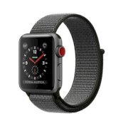 Đồng hồ thông minh Apple Watch Series 3 38mm Space Gray Aluminum Case with Dark Olive Sport Loop