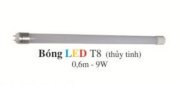 Bóng tuýp led T8 thủy tinh 0.6m 9W