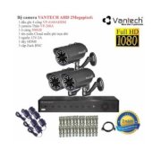 Trọn bộ 3 camera quan sát AHD 2.0MP Vantech VP-200A-3 Full 1080