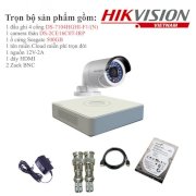 Trọn bộ 1 camera quan sát Hikvision TVI 1 Megapixel S-2CE16C0T-IRP-1 720HD
