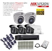Trọn bộ 5 camera quan sát Hikvision TVI 3 Megapixel DS-2CE16F1T-IT-5