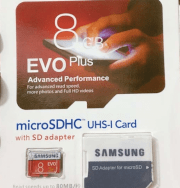 Thẻ nhớ MicroSDHC 8GB Samsung SLASS10