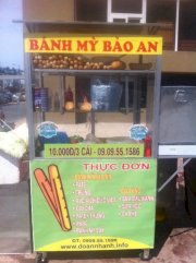 Xe bán đồ ăn nhanh Minh Anh HD-37