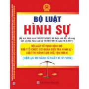 Bộ luật hình sự, Bộ Luật tố tụng hình sự, luật tổ chức các cơ quan điều tra hình sự, luật thi hành tạm giữ, tạm giam