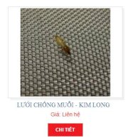 Lưới inox đan KL 123