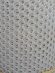Lưới nhựa cứng màu trắng mắt 1cm